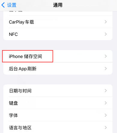 龙山iPhone系统维修分享iPhone储存空间系统数据占用过大怎么修复 