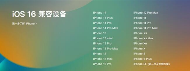 龙山苹果手机维修分享:iOS 16.4 Beta 3支持哪些机型升级？ 